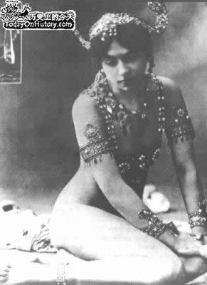 20世纪最重要的女谍哈丽被枪决(TodayinHistory.cn)