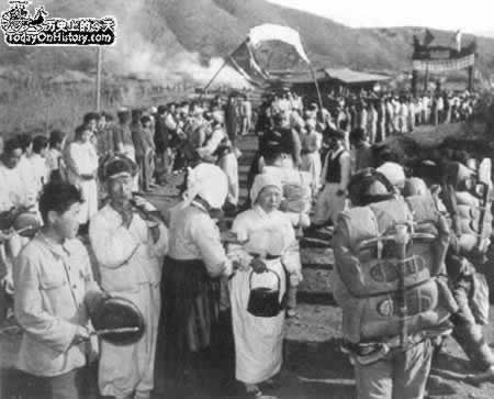 中国志愿军全部撤离朝鲜