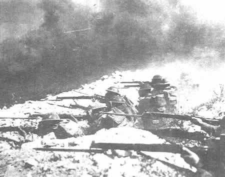 美军进入一战前线