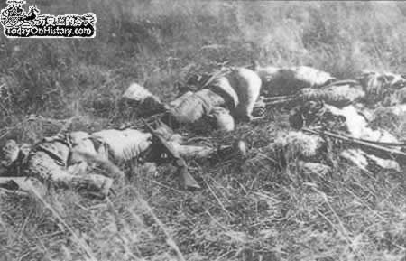 马占山率部在江桥与军激战