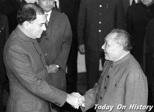 拉吉夫·甘地访华