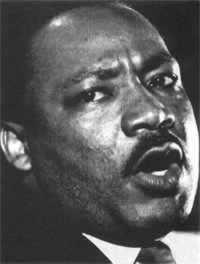 美国民权领袖马丁·路德·金被捕