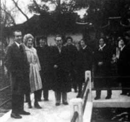 美国总统尼克松访华,中美双方发表《中美联合公报》