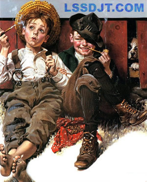 美国在20世纪早期的重要画家诺曼·洛克威尔出生