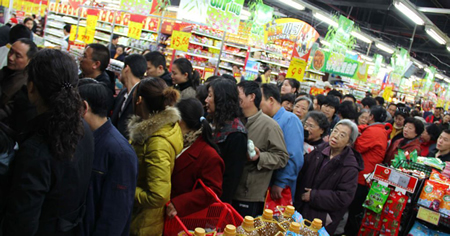 受日本大地震影响,大陆部分地区刮“抢盐风”