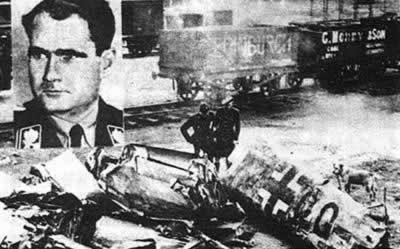 希特勒助手黑斯飞往苏格兰