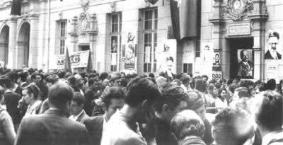 法国五月风暴兴起