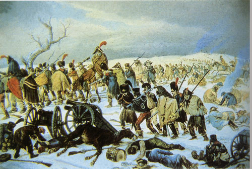 拿破仑进攻俄国 惨遭败绩