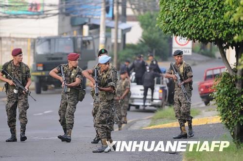 洪都拉斯发生军事政变总统遭扣押