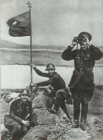 日本和苏联之间爆发『张鼓峰事件』