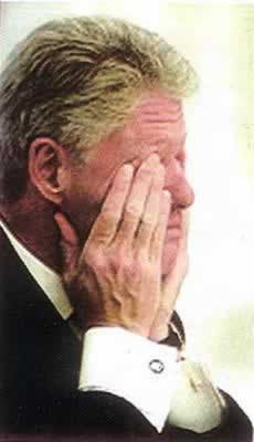 克林顿承认和莱温斯基有不正当关系