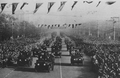 毛泽东接见红卫兵图片集