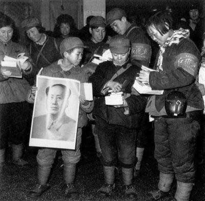 毛泽东接见红卫兵图片集