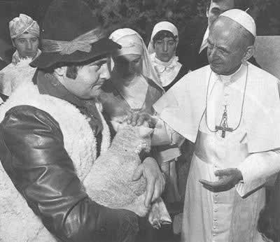 教皇保罗六世逝世,继任者仅在位33天