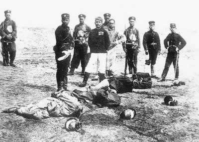 八国联军四出伐剿捕杀京郊义和团员